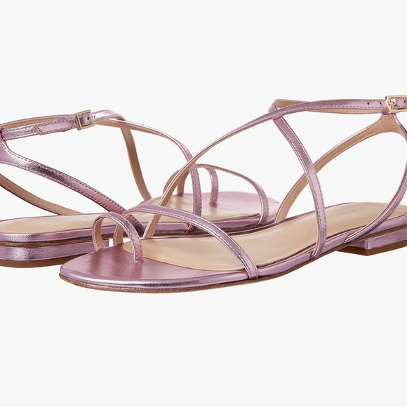 Via Spiga | V-calandre City Flat Sandals - Picture 3 of 7